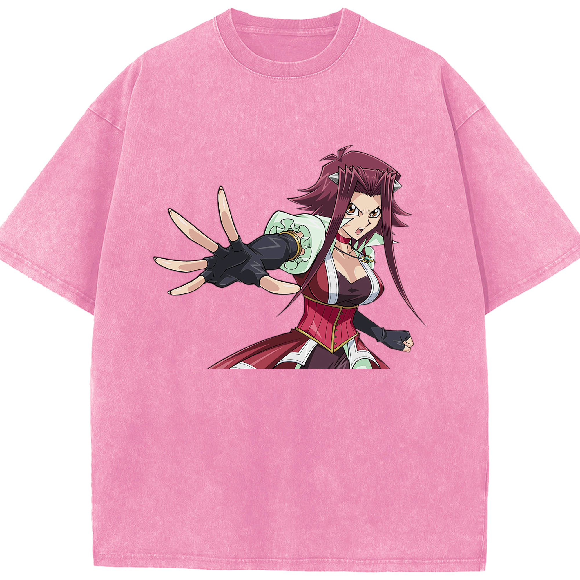 （画像用） 遊☆戯☆王 Yu-Gi-Oh! 綿100% ヴィンテージ風 半袖Tシャツ（フロントプリント）